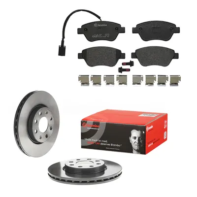 Front brake kit (2 x warning contact)