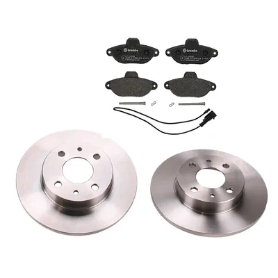 Front brake kit (1 x warning contact)