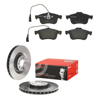 Front brake kit internally ventilated 305 mm