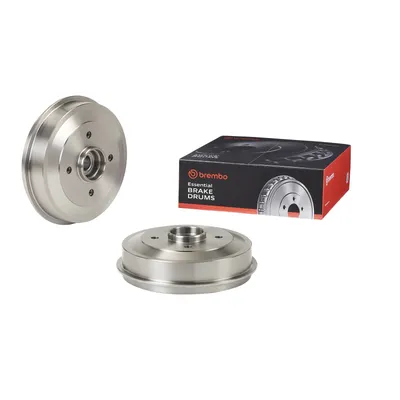 Rear brake drum