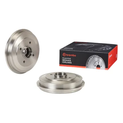 Rear brake drum