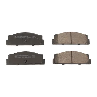 Rear brake pads