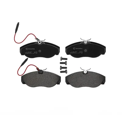 Front brake pads with screws Brembo