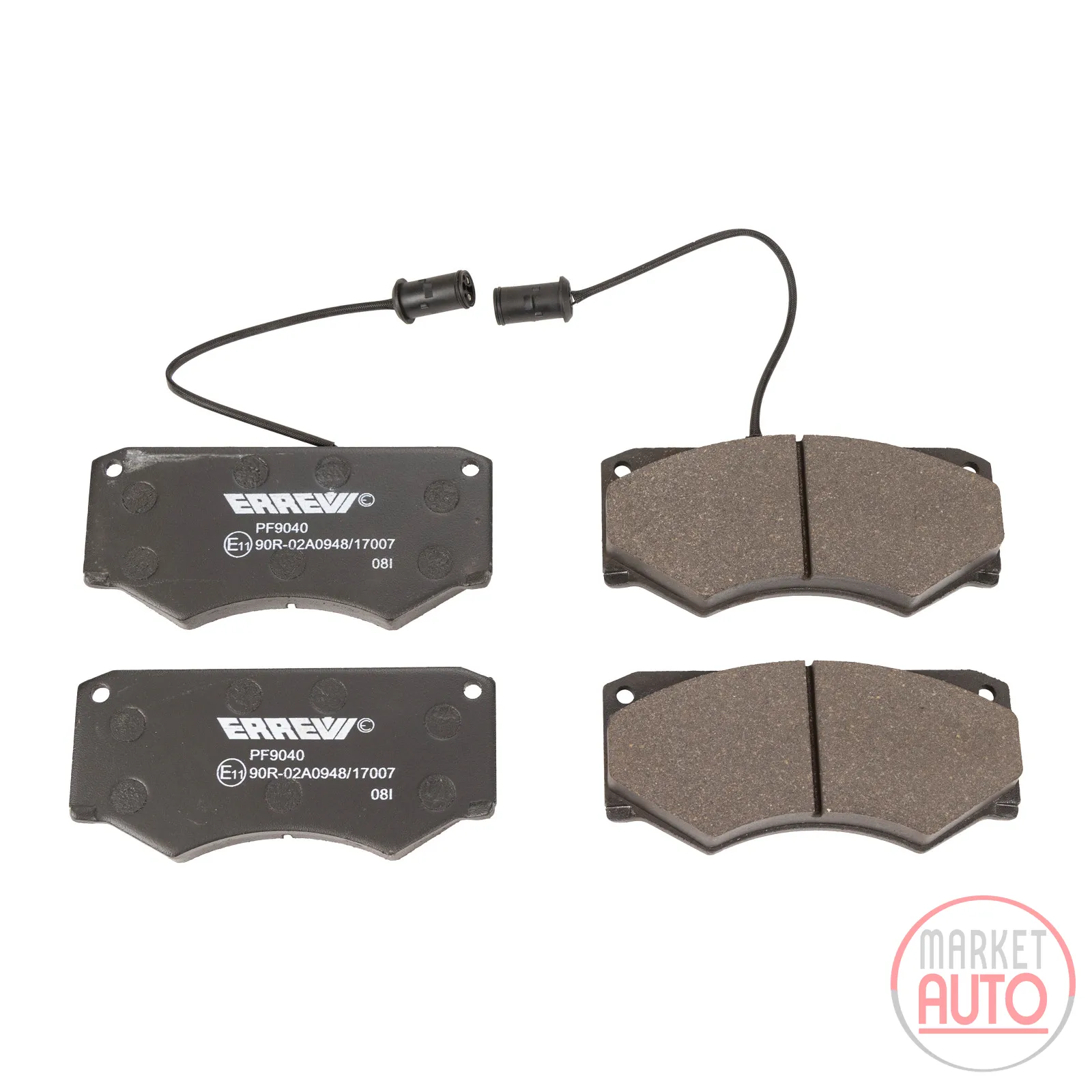 Brake pads front Perrot brake year 85 to 89