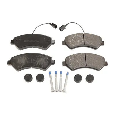 Front brake pads with warning cable 17/20Q
