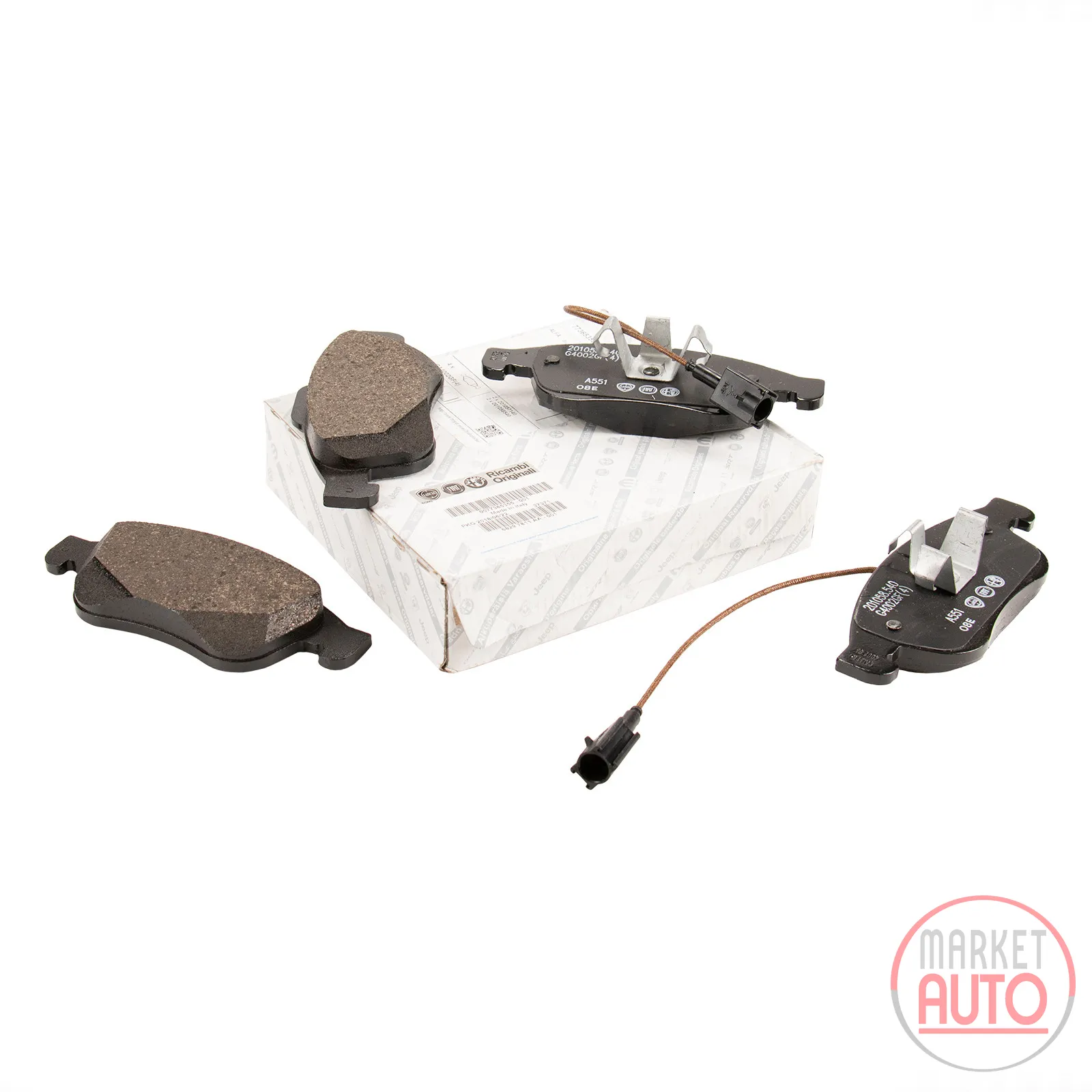Front brake pads