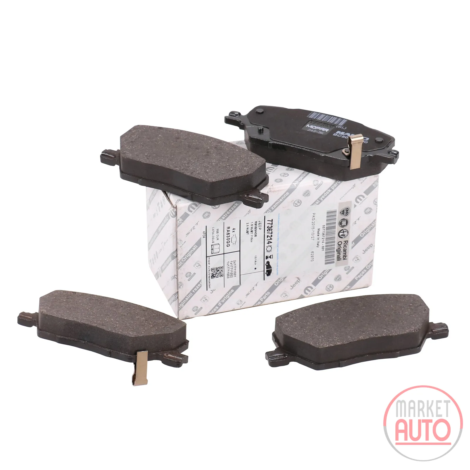 Brake pads front original