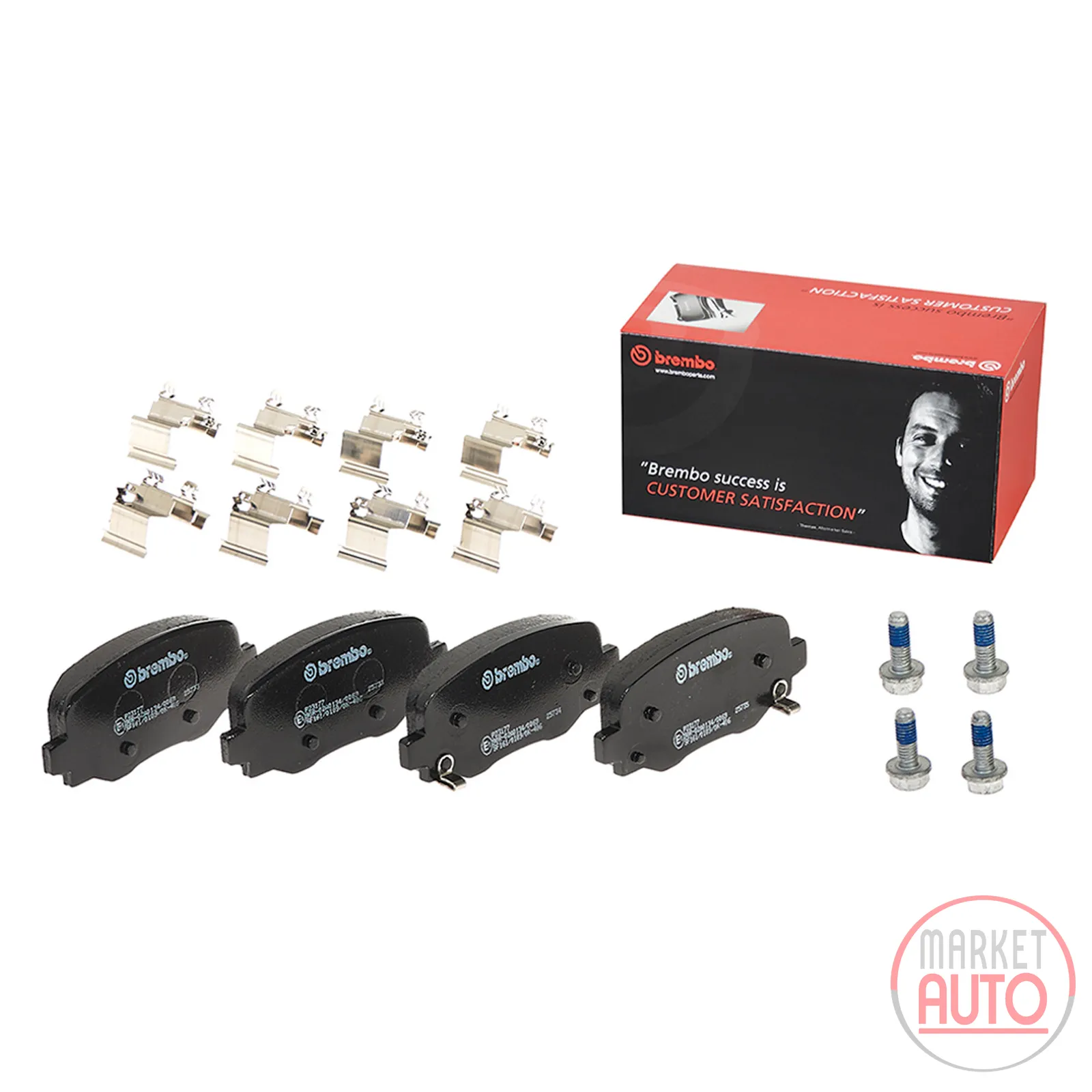 Rear brake pads