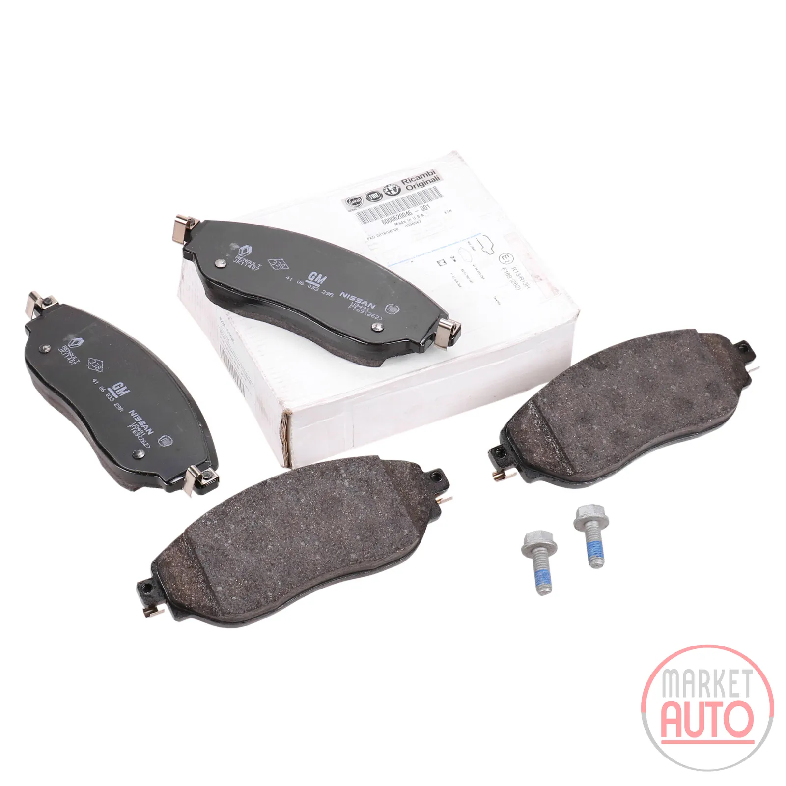Brake pads front original