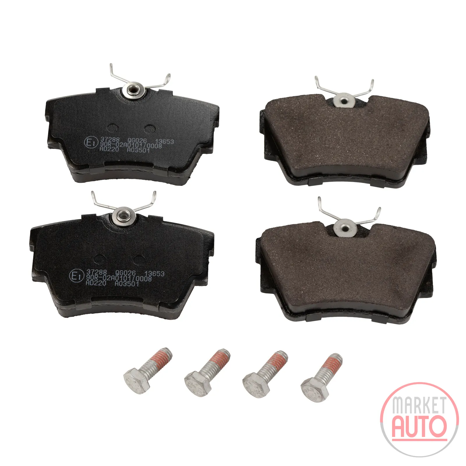 Brake pads rear ABS