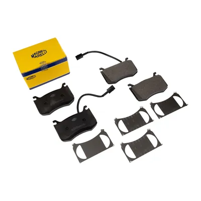 Front brake pads for Brembo brake Magneti Marelli