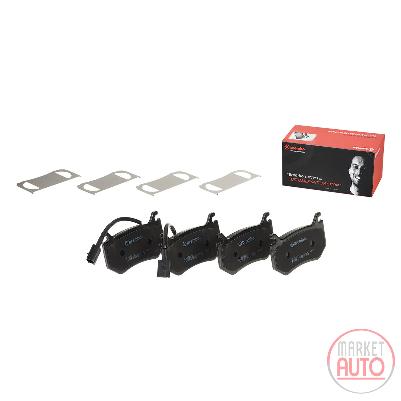 Brake pads rear Brembo brake