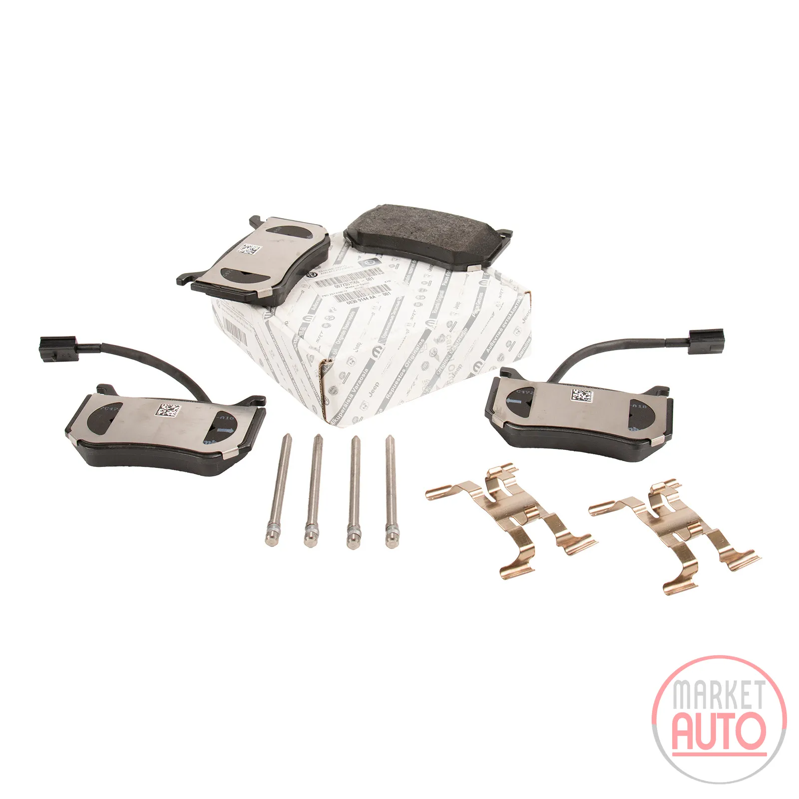 Brake pads original rear Brembo brake (77367666)