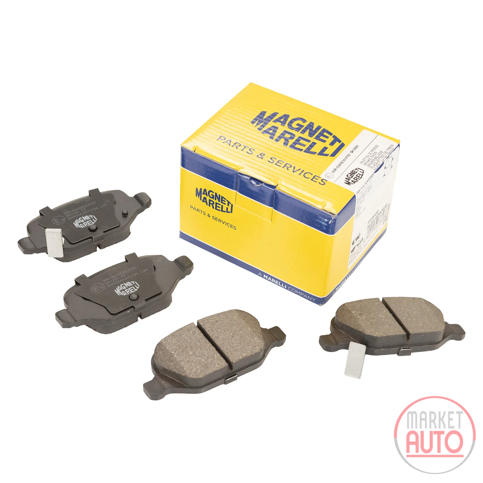 Rear brake pads Magneti Marelli