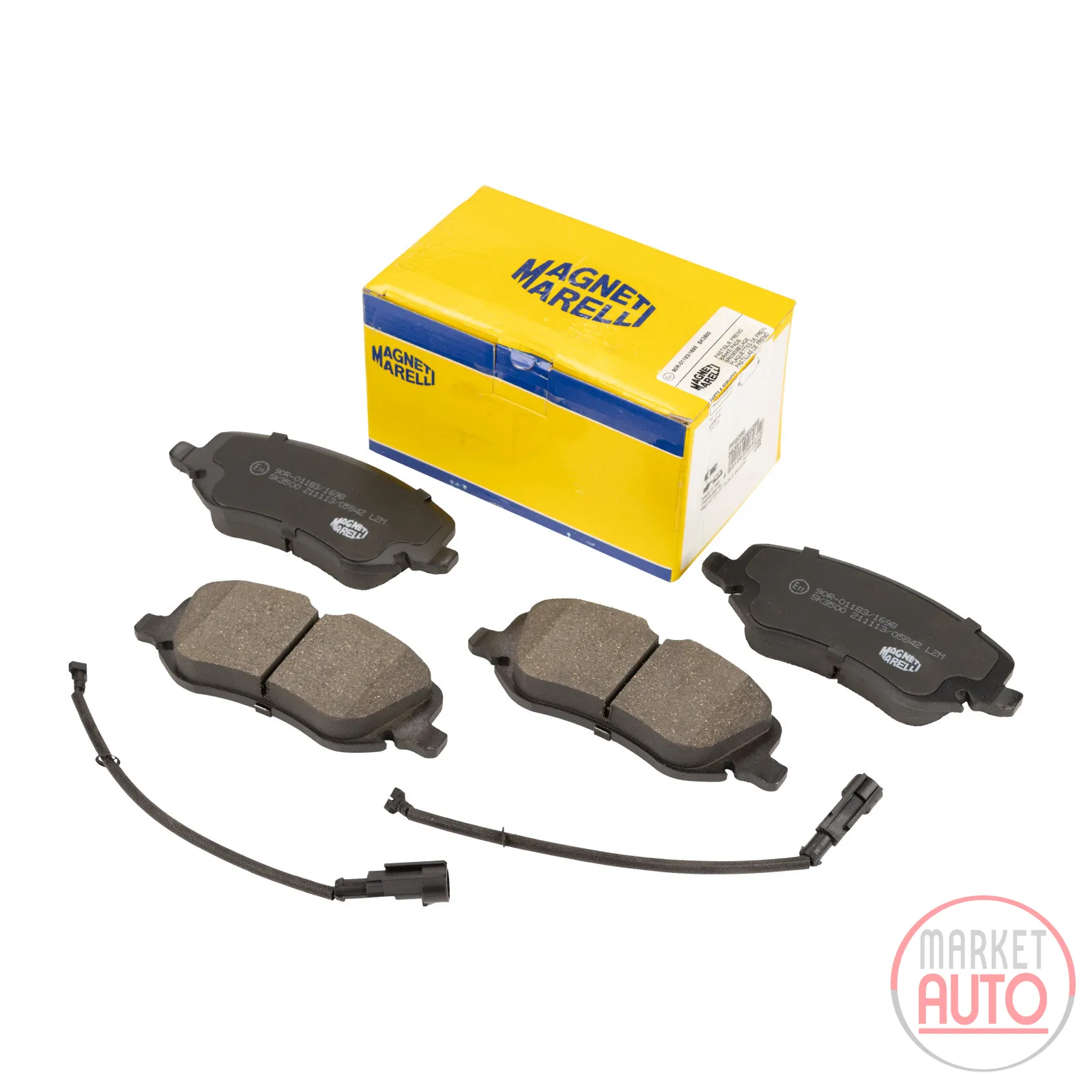 Front brake pads Magneti Marelli
