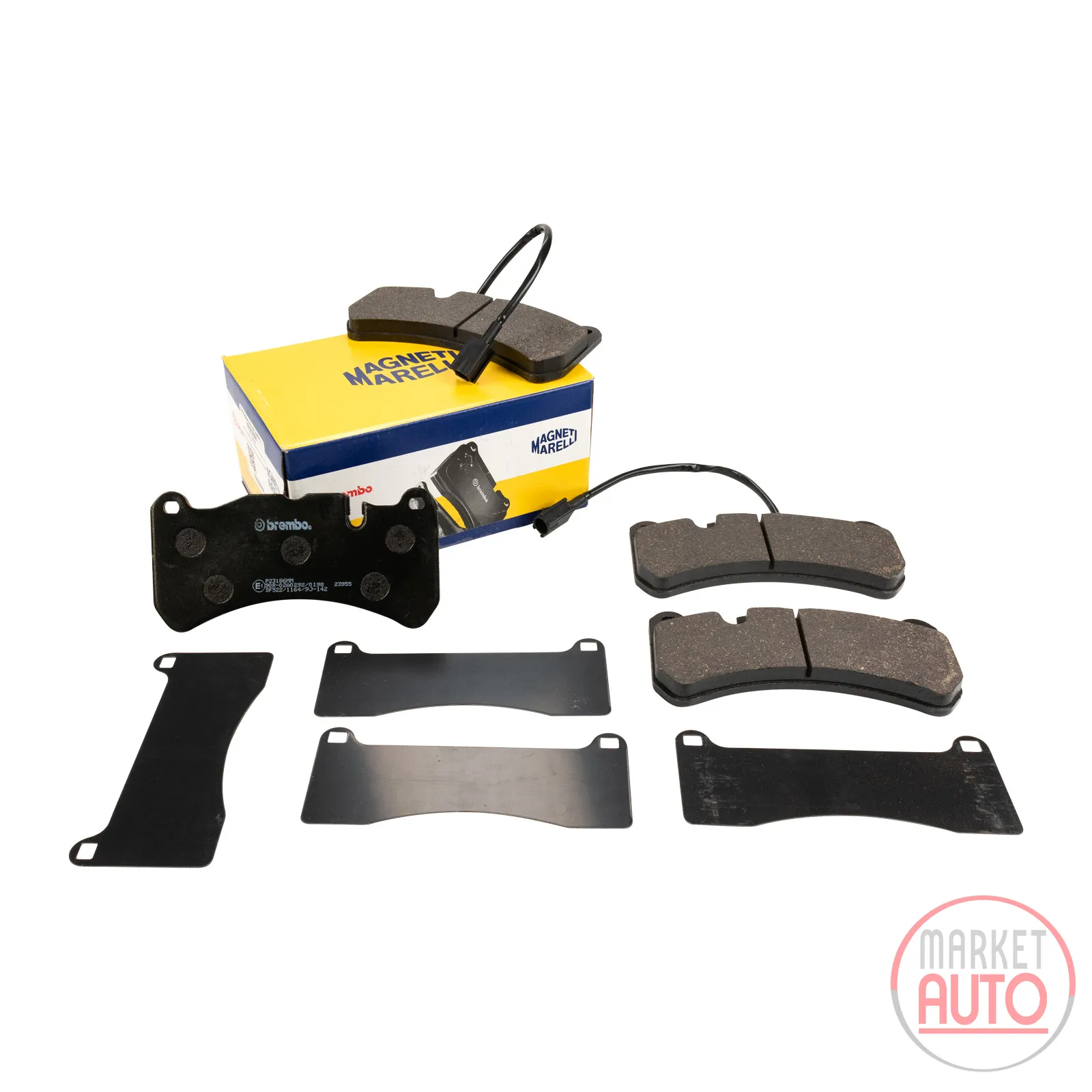 Front brake pads Magneti Marelli
