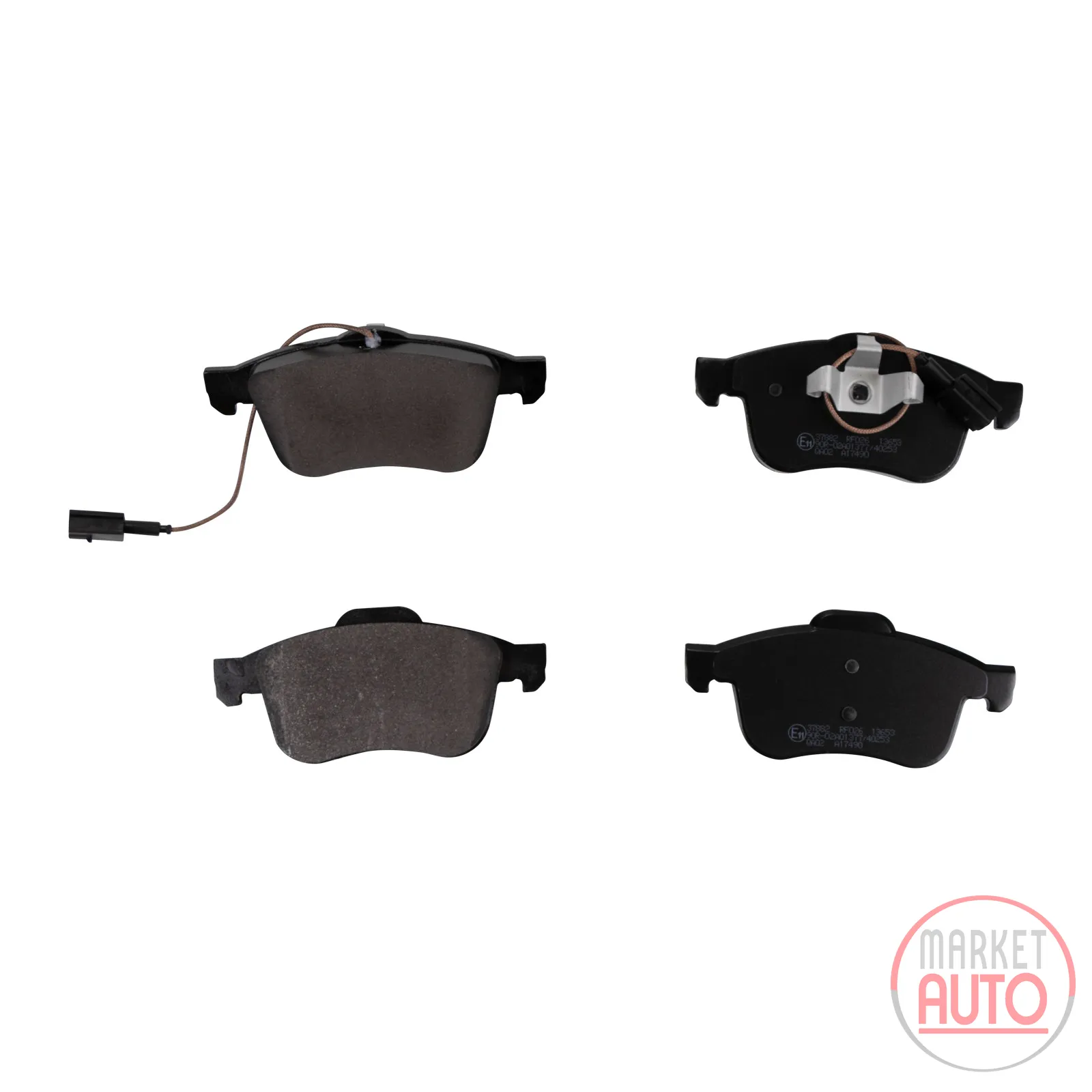Brake pads front