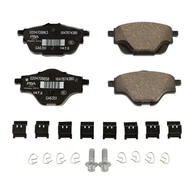 Brake pads PSA OE (1609000980)