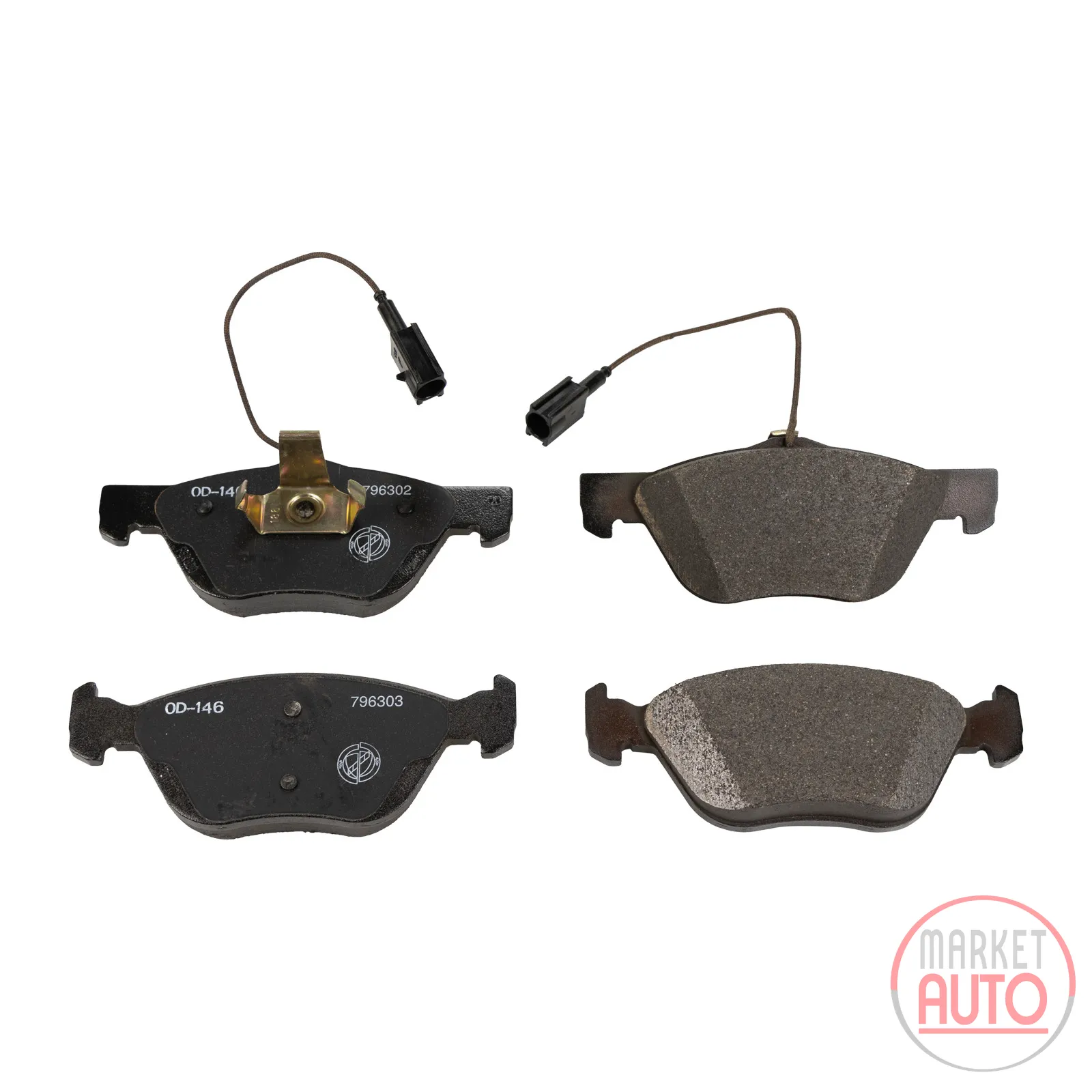 Brake pads front
