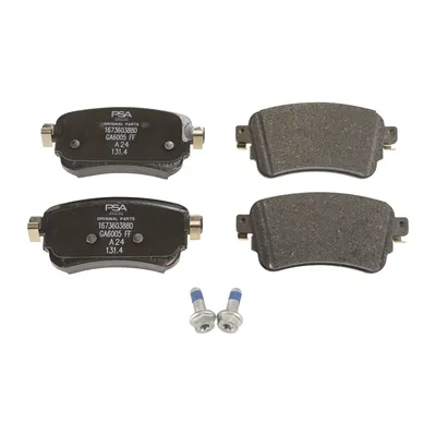 Rear brake pads