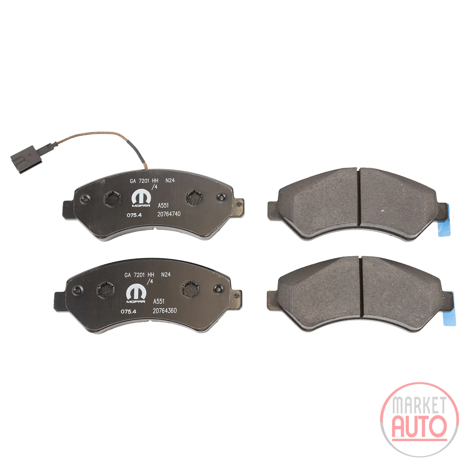 front brake pad