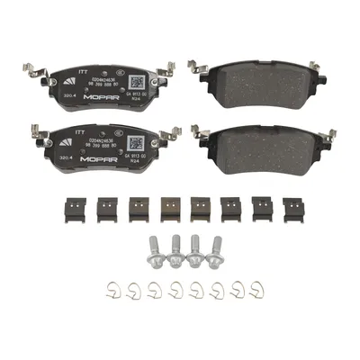 Rear brake pads