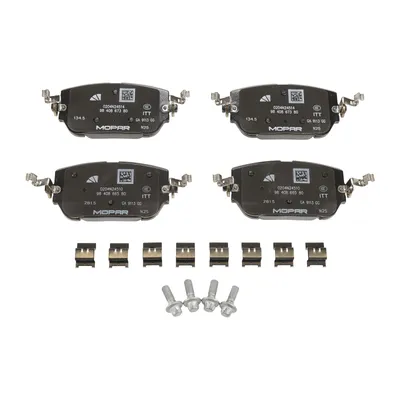 Rear brake pad