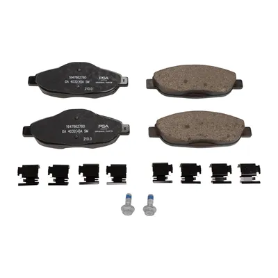 Brake pads front original PSA (1635058180)