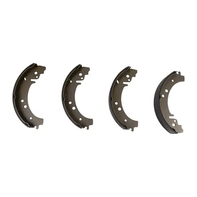 Rear brake shoe set