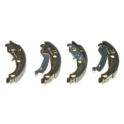 Rear brake shoe set