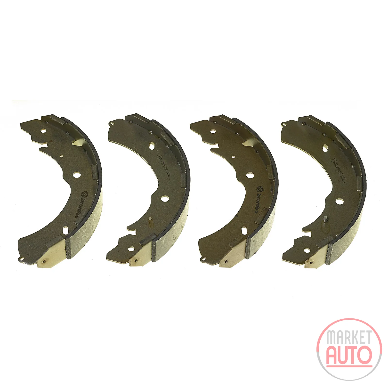 Brake shoe set rear Brembo