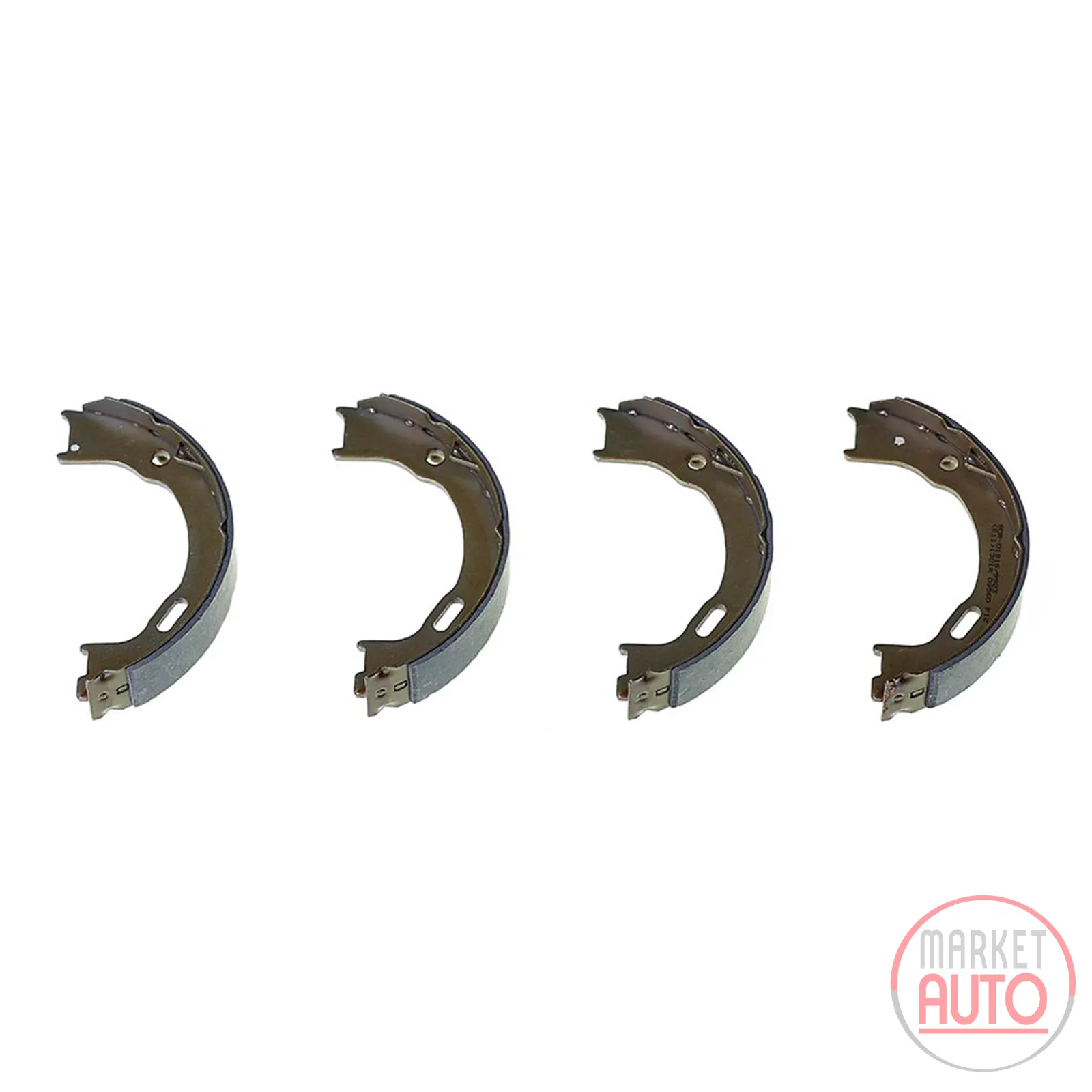 Brake shoe set parking brake Jeep Cherokee