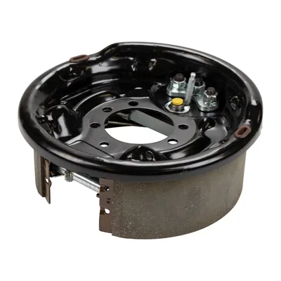 Brake kit with anchor plate rear left