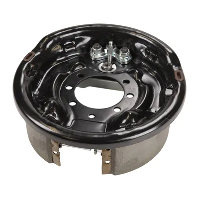 Brake kit with anchor plate rear right
