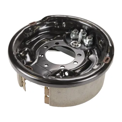 Brake kit with anchor plate rear left