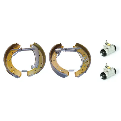 Brake shoe set rear (kit) large brake Brembo