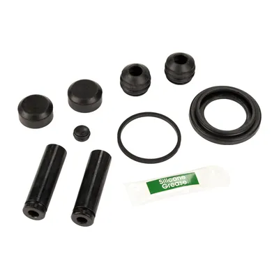 Cuff guide sleeves brake calliper rear