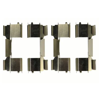Clamps for brake pads front 4 pieces