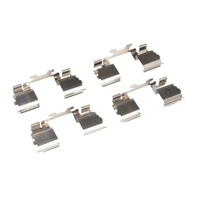 Clamps for brake pads front 4 pieces