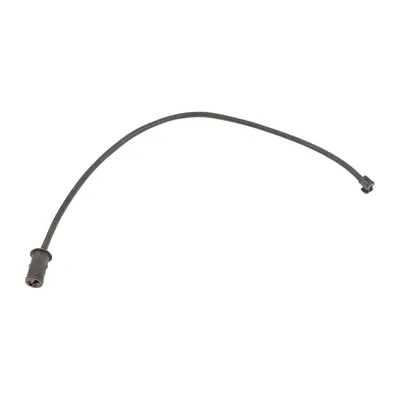 Warning cable contact brake pad wear