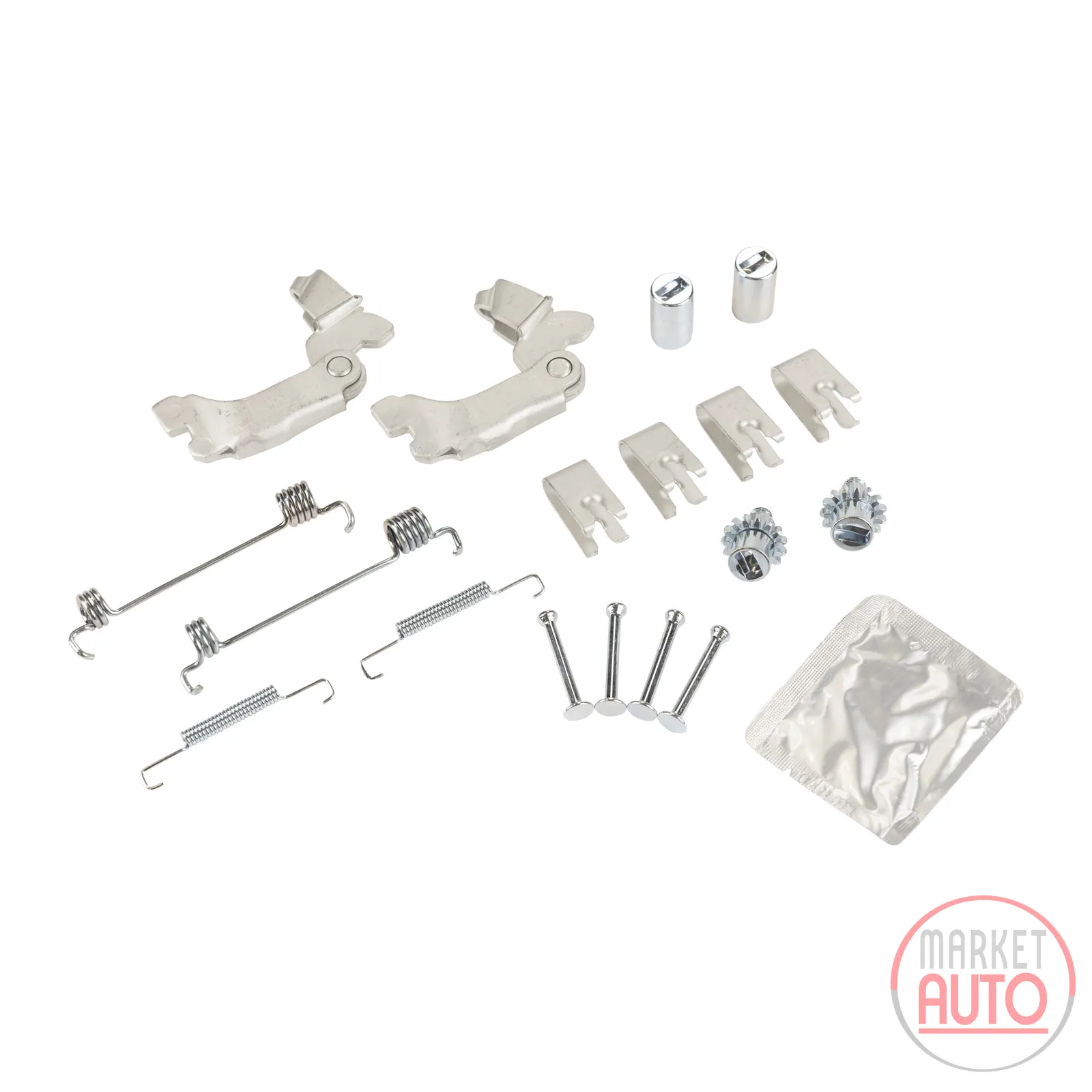 Repair kit handbrake shoes lever adjuster