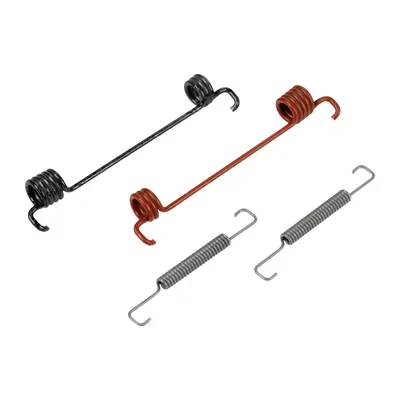 Brake spring set with 4 springs
