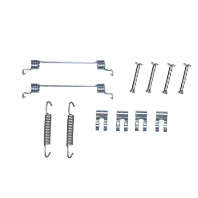 Brake shoe retaining spring set