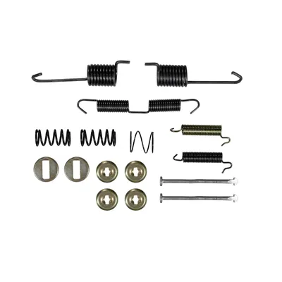 Brake shoe retaining spring set per side (2x required)