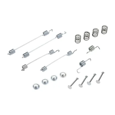 Brake shoe retaining spring set