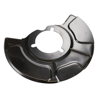 Anchor plate splash guard front left