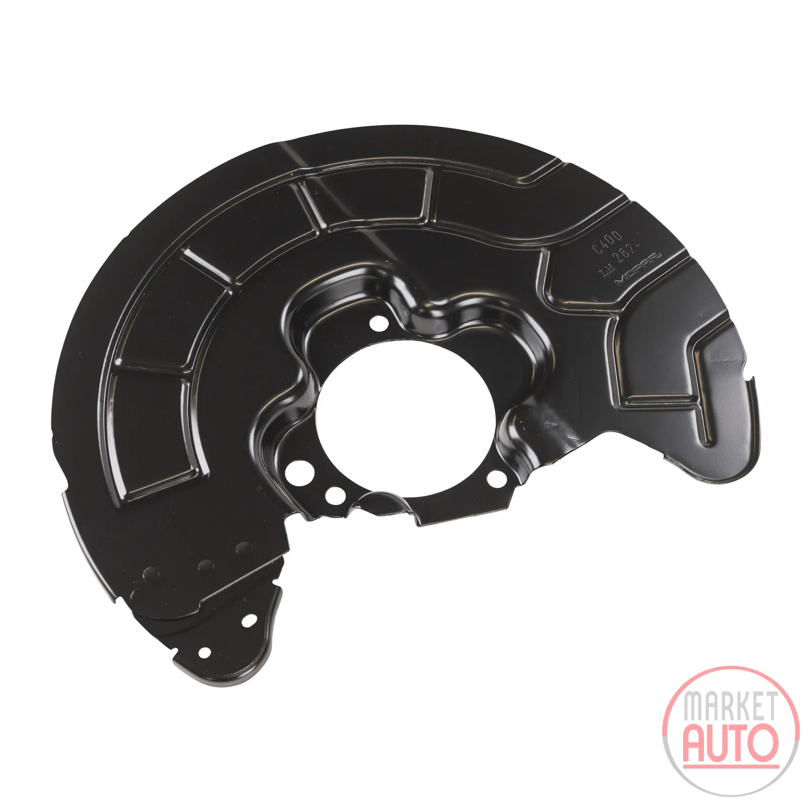 Anchor plate rear left