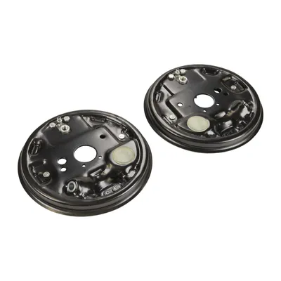 Brake kit pre-assembled on anchor plates left/right