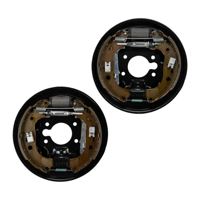 Brake kit pre-assembled on anchor plates left/right