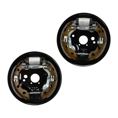 Brake kit pre-assembled on anchor plates left/right
